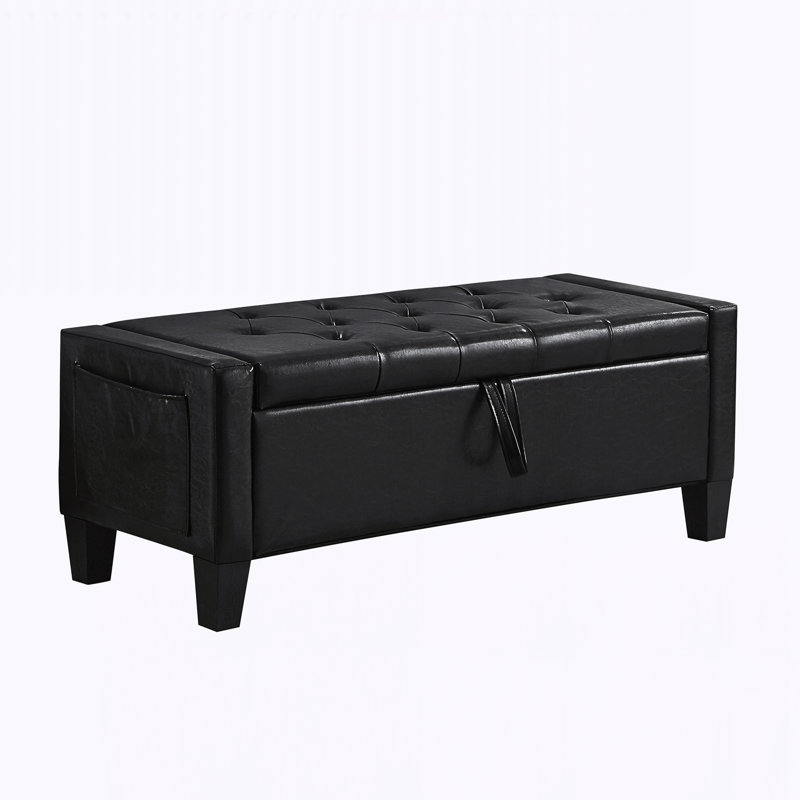 Upholstered Entryway Bench with Seating for Bedroom, Living Room