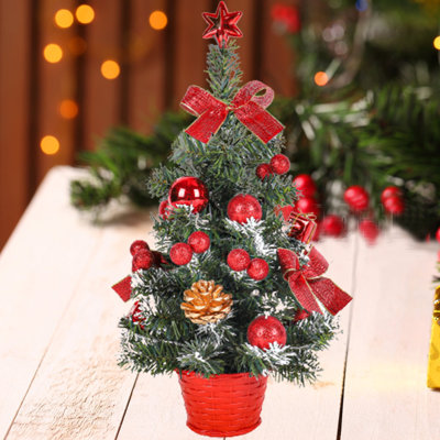17.7' H Lighted Artificial Pine Christmas Tree