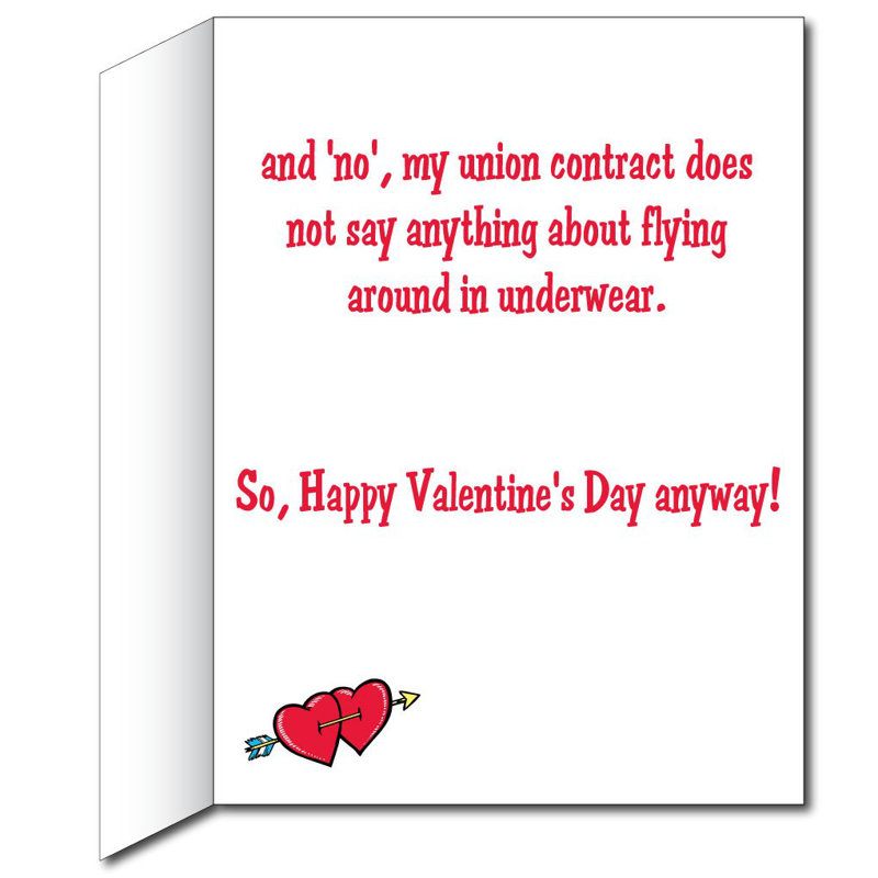 Carte de saint-valentin géant cupid