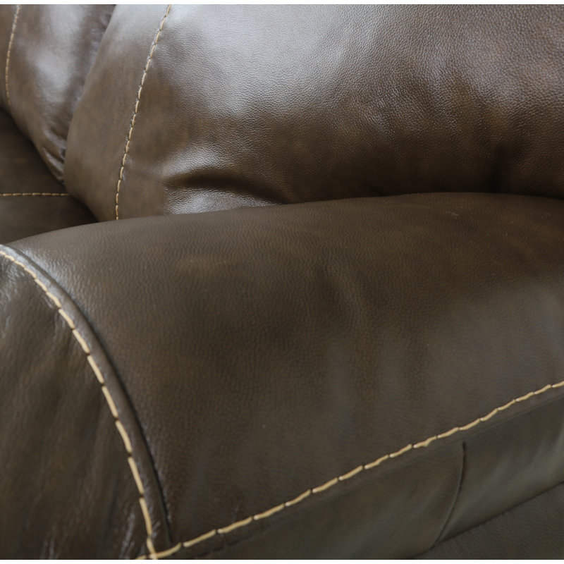 Upholstered 65'' Loveseat, Chestnut
