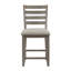 2 chaises de hauteur de comptoir traditionnelles 2 pièces