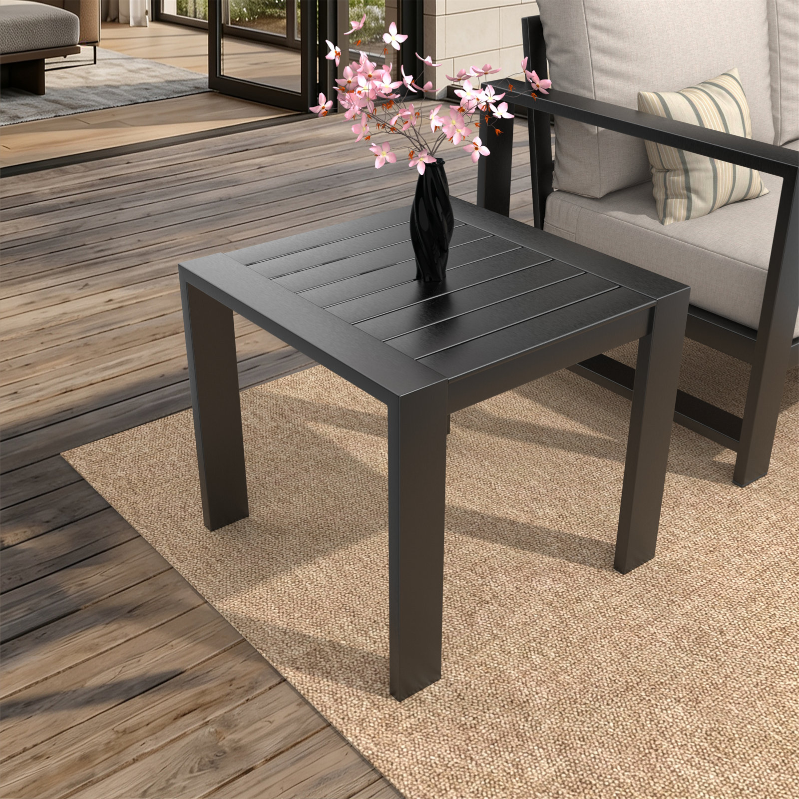 Dulcie 23" Patio Side Table