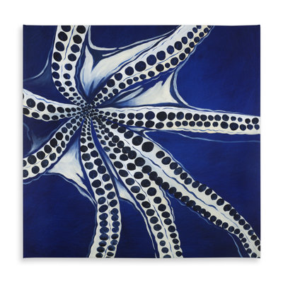 Swimming Octopus Tablecloth - Aquatic Home Decor Indoor Outdoor