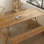 Ensemble de table à manger moderne et simple en bois massif-106973947