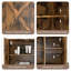 Armoire de rangement murale 19 po avec tablettes H-121883772-119116865