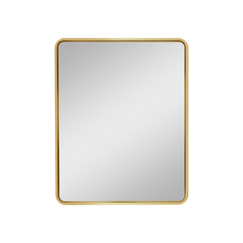 Wall Mount Or Recessed Bathroom Cabinet With Mirror, Medicine Cabinet, 30.05" H x 24.05" W x 4.95" D, Black/Silver