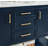 Tona 48'' Single Bathroom Vanity with Marble Top-796177502-709338921