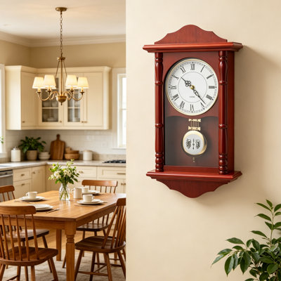 Pine Wall Clock