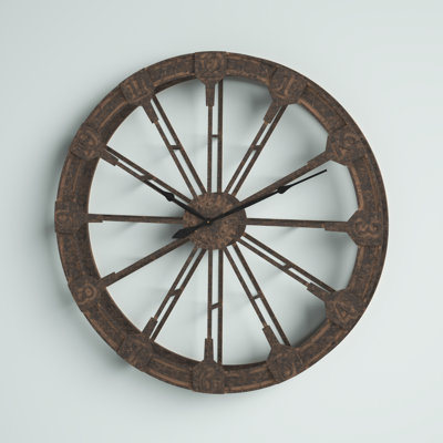 Deron Metal Wall Clock