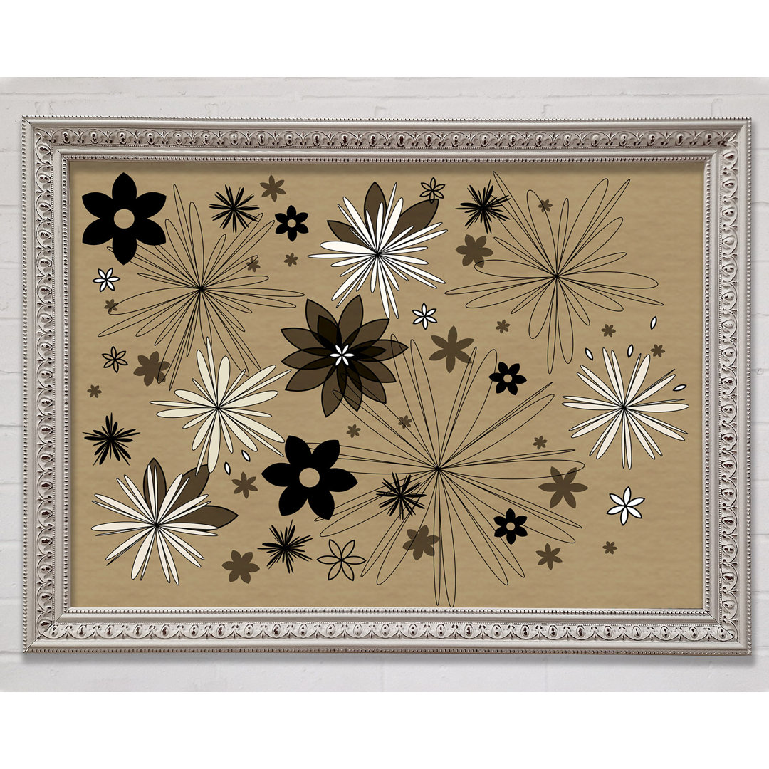 Flowers In Bloom Beige