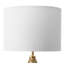 Lampe de table dorée 26 po Koster