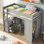 Lit mezzanine moderne en bois de pin avec rangement pour enfants et adolescents