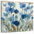 Abstracted Floral In Blue III