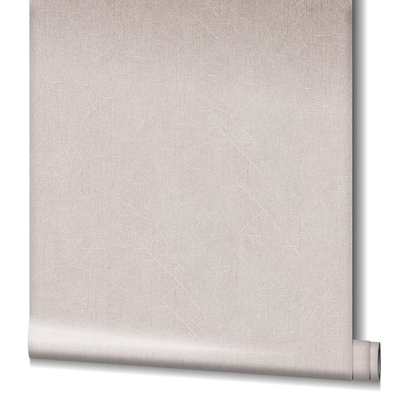 Evelina 10.05m x 70cm Textured Wallpaper Roll, Beige
