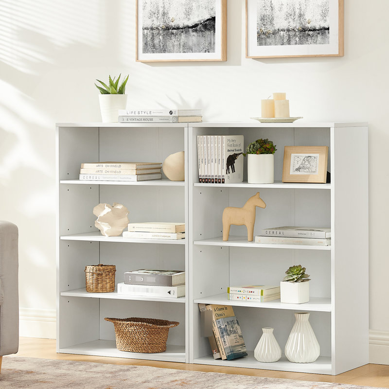 Adjustable 8 - Layer Cd Storage Shelving, 6 Shelves, Detachable Into Two , Suitable For Office, High Density , 32 Lbs Net Weight Cabinet, Double Design, 4 Construction, 72.5 Gross