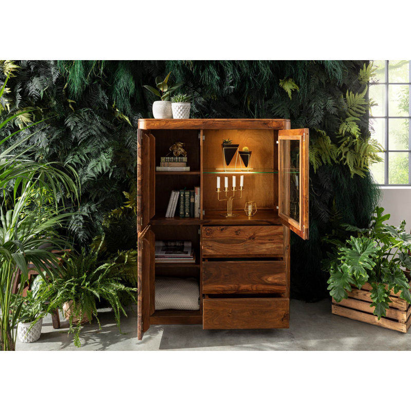 Toronto Display Cabinet, Walnut