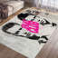 Tapis doux non tissé à motif floral complexe, idéal pour rehausser le décor du salon, de la chambre à coucher et du couloir-114330101