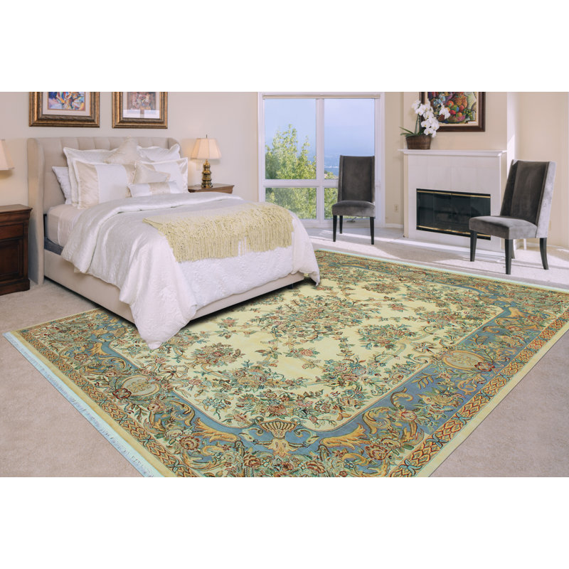 Elmer Library Rug Noori Rug Pak-Persian Delmer Ivory Rug | Wayfair