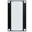 Mikayia Rectangular Metal Wall Mirror-269485664