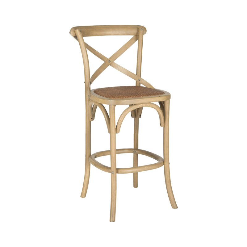 Tabouret de bar Willena, Tabouret de bar (siège d'une hauteur de 30 po), Brun foncé