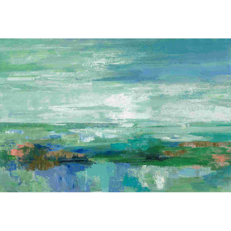 Emerald Bay, H 24 po x l 36 po, Non, Wrapped Canvas