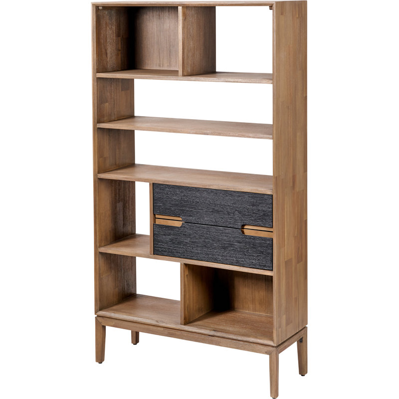 Takierra Display Cabinet, Black/Brown