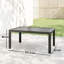 Outsunny Outdoor Garden Coffee Table 101.5 x 61cm Grey Wood Effect