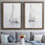 Toile encadrée Misty Harbor I-Premium - prête à être accrochée