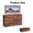 8-Drawer Fabric Dresser with Wood Top, Storage Chest-264518921