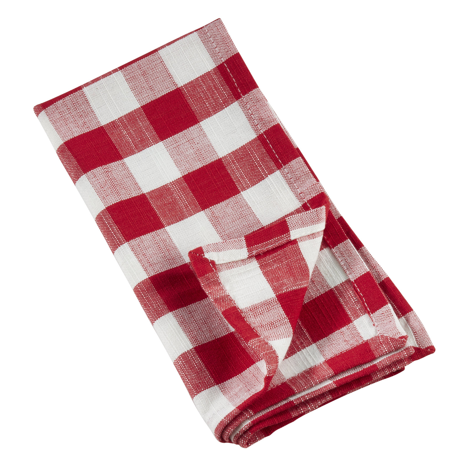 Utopie Reversible Cotton Napkin, Red