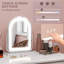 Daras Metal Floor Mirror