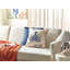 Animal Print Beige Square Cushion