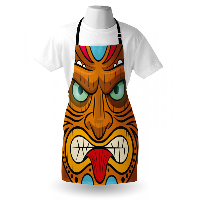 Tablier de bar tiki