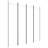 WALPLUS 4 Panel Room Divider White 200 x 200 cm Fabric Folding Privacy Screen Partition