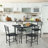 Jenyla 4 - Person Four Leg Dining Set