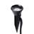 Black Solar Powered Metal Pathway Light