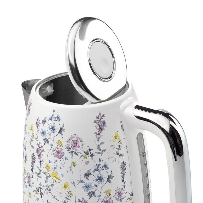 VQ Laura Ashley Jug Kettle, Ivory