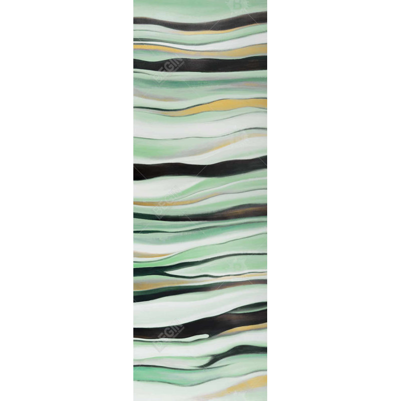 «Mint Mood», reproduction sur toile, H 60 po x l 20 po