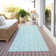Machine Washable Indoor/Outdoor Chayden ACN1056 Mint Rug