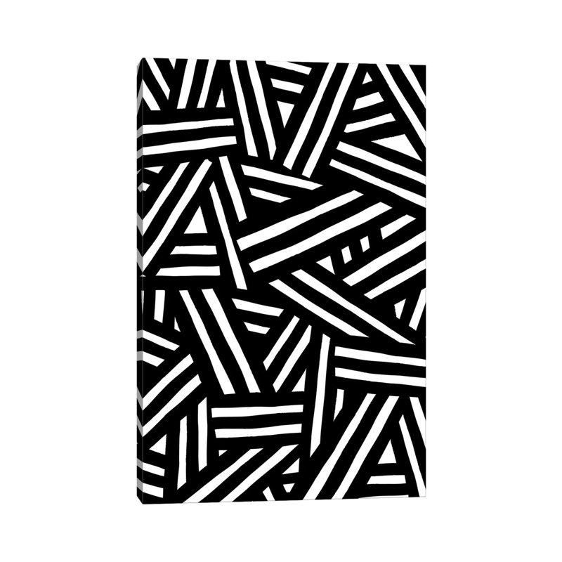 Monochrome I - Print on Canvas, Wrapped Canvas, 20.32 cm H x 30.48 cm W
