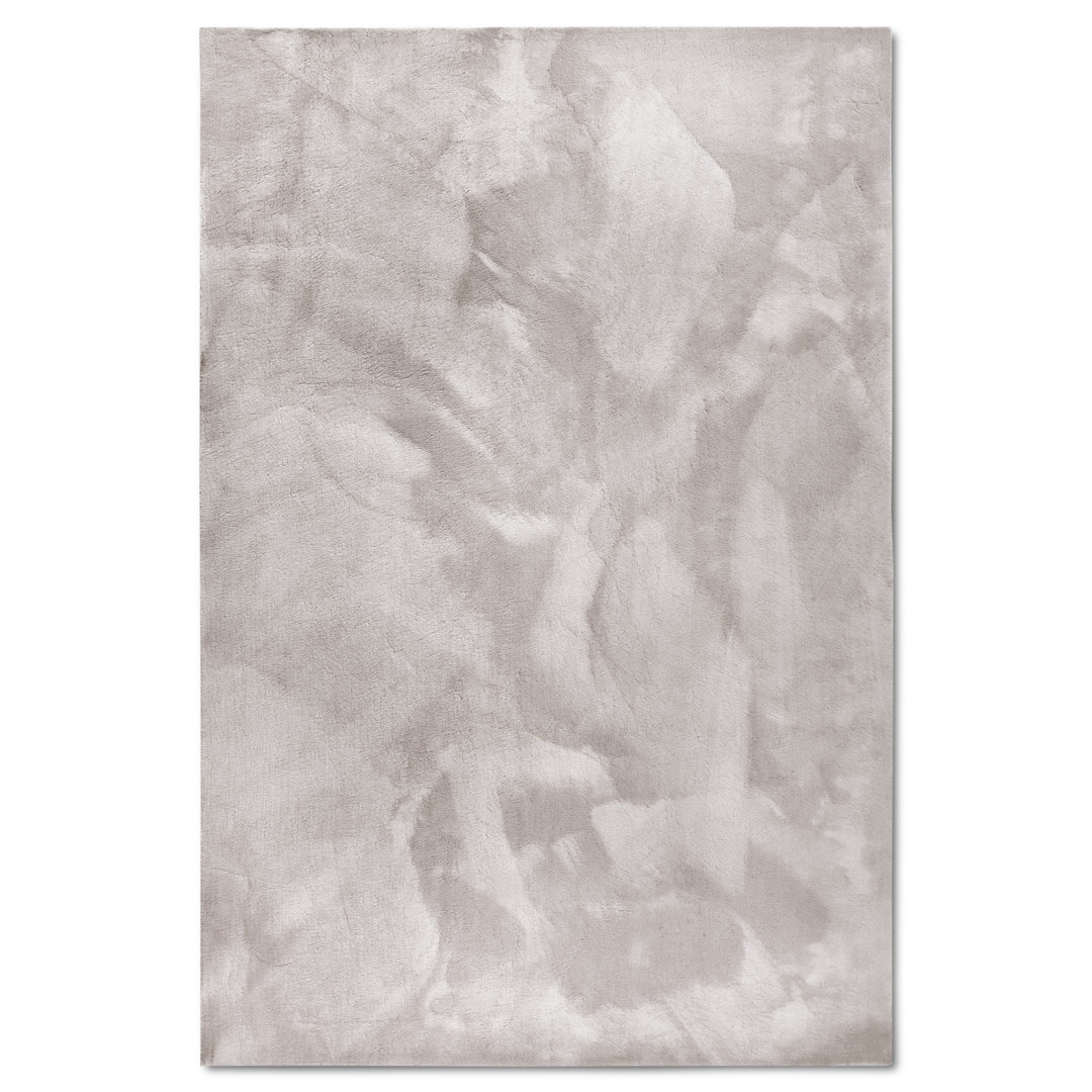 , Light grey Leon high pile rug