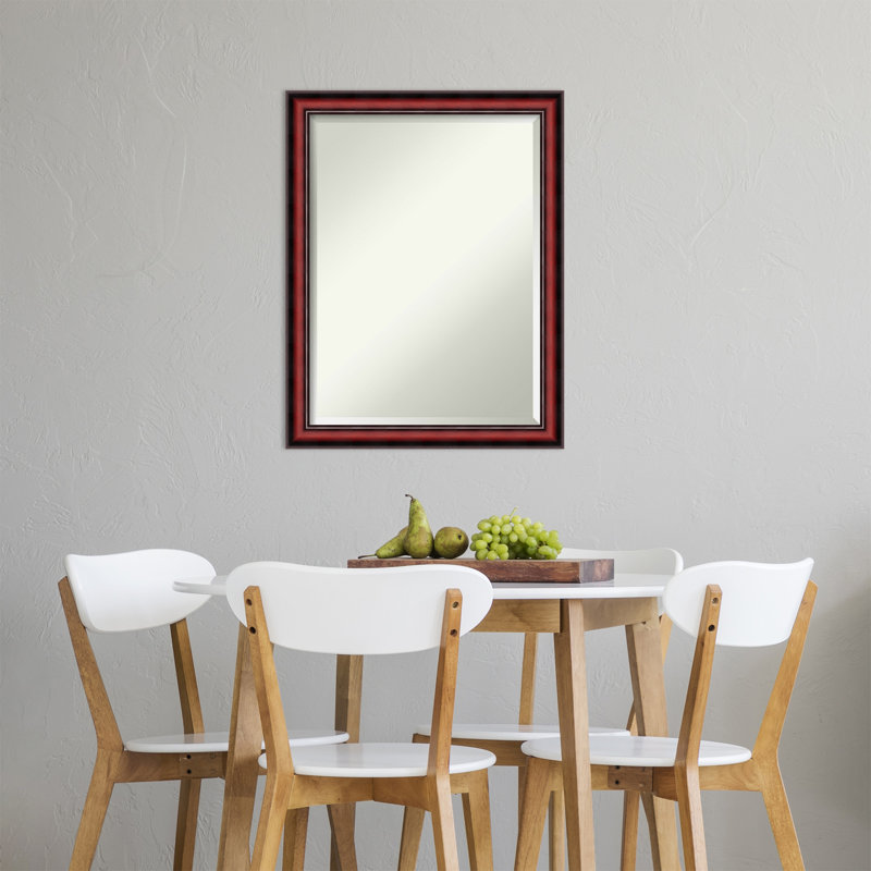 Flat Mirror, 27.38" H x 21.38" W x 1" D