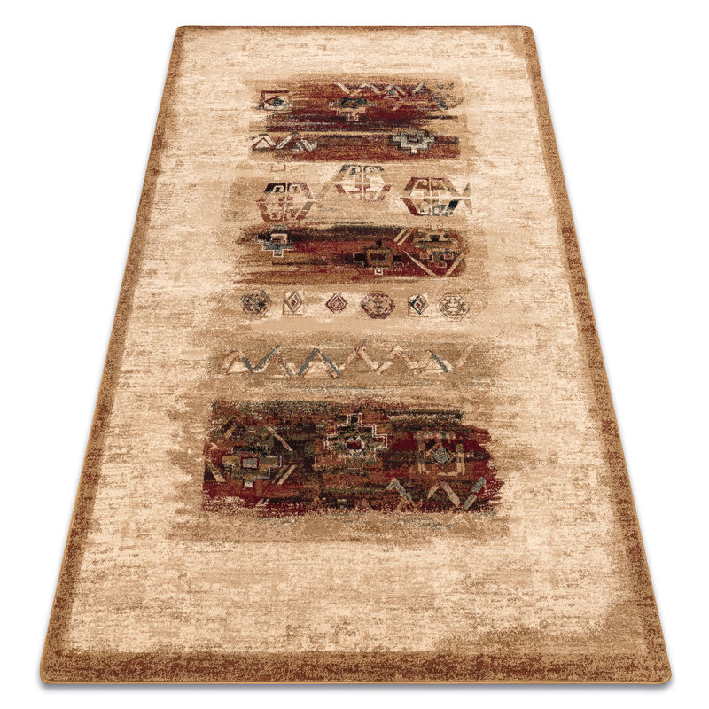 Oriental Wool Area Rug, Rectangle 235 x 350cm