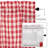 Annie Buffalo Check Lined 100% Cotton Checkered Room Darkening Rod Pocket Curtain Panels-211531917-255566082
