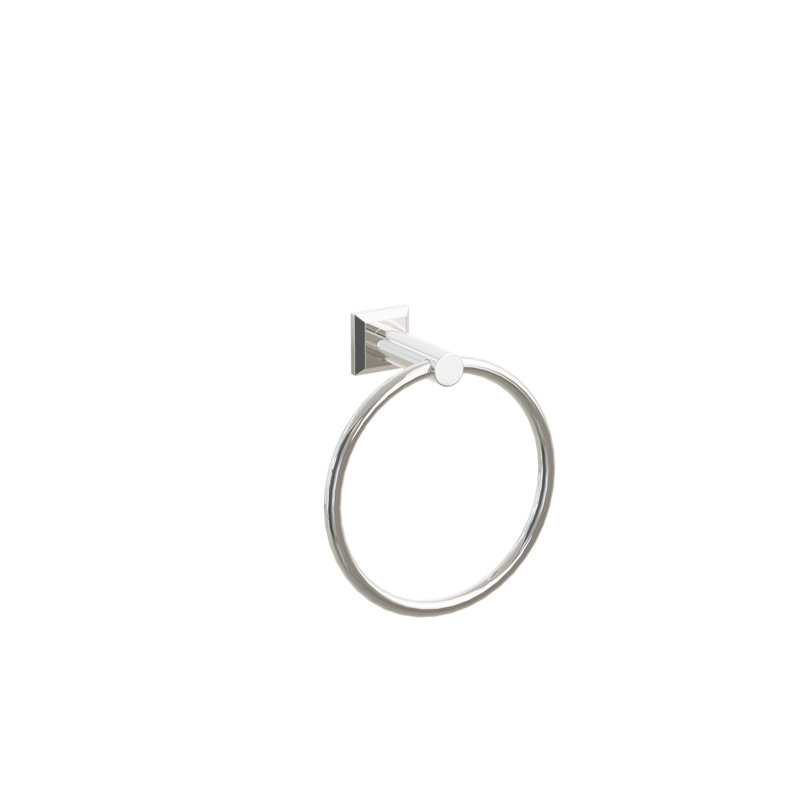 Anneau à serviettes Emtek, Nickel poli