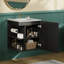 Armoire de salle de bain murale 20 "avec armoire latérale combinée, armoire de salle de bain avec porte à fermeture douce, meuble-lavabo moderne avec lavabo-130940551