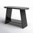 Mattelynn Wood Console Table-671576148