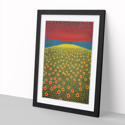 Wildflowers Abstract - Single Picture Frame Print