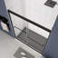 Porte de douche à dérivation, porte coulissante, avec verre trempé de 1/4 po-114719533