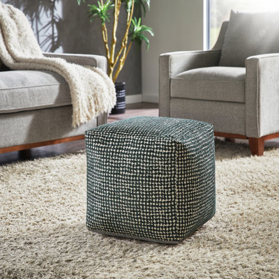Doniphan Upholstered Square Pouf Ottoman